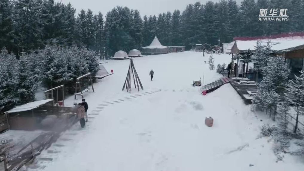 青海大通：新春假日露营升温 旅游再添新场景